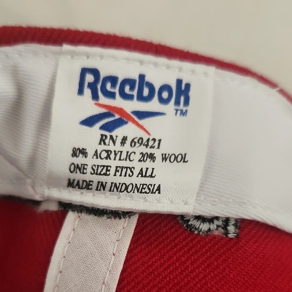 Reebok SF 49ers 90s NFL ProLine Red & White Hat